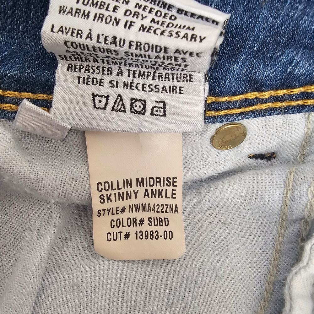Hudson Collin Midrise Skinny Ankle Women's Jeans Size 27 - Picture 5 of 11
